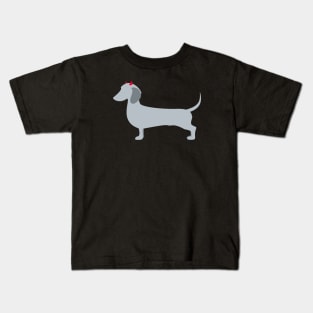 Dachshund Devil Kids T-Shirt